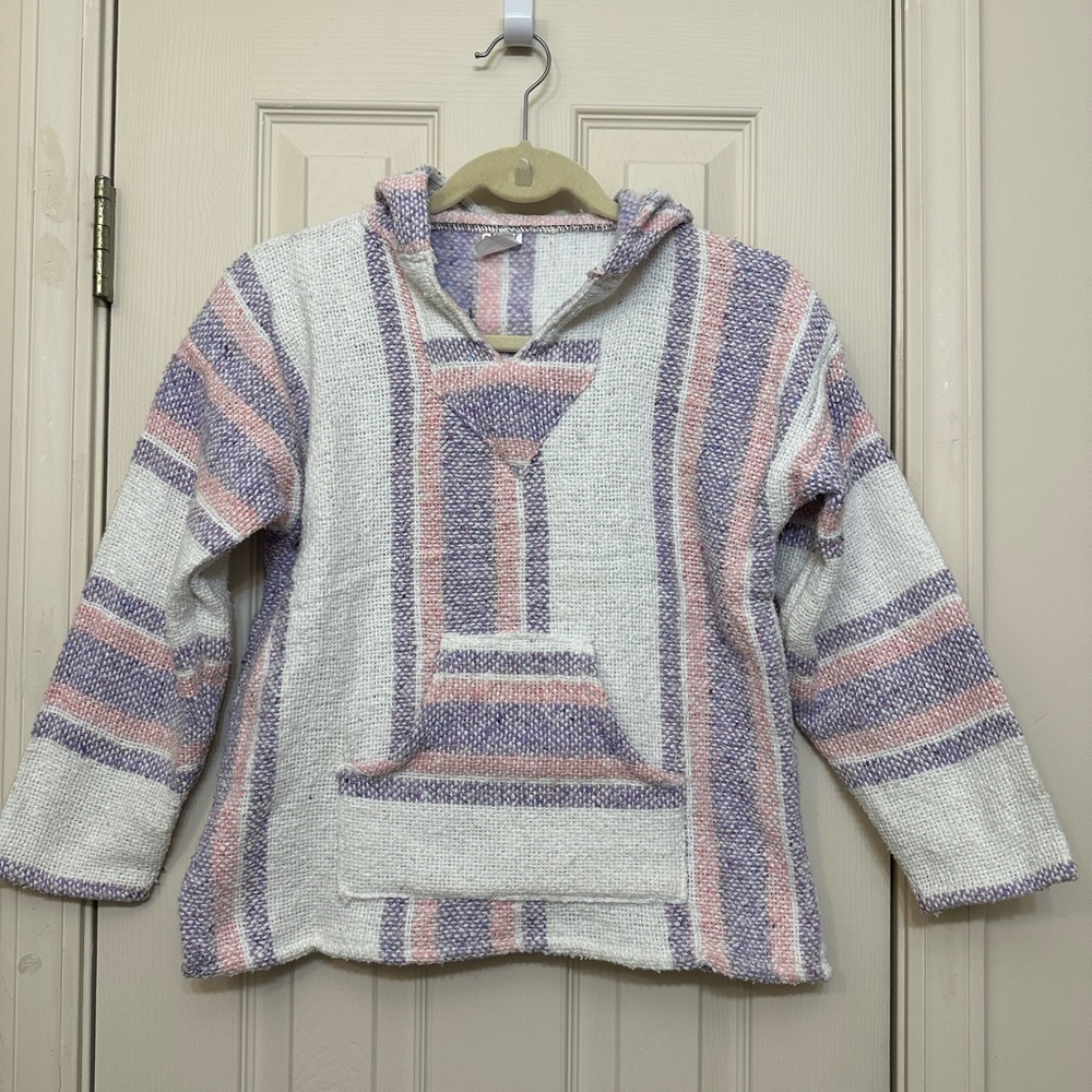 Baja Mexican Hoodie Youth Medium 9-10
